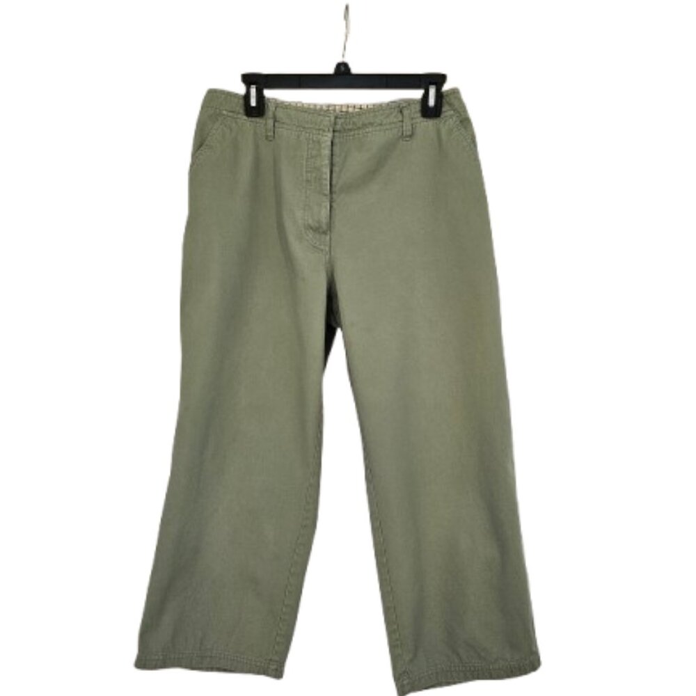 STO WOMEN WIDE LEG CAPRIS CASUAL DRESS PANTS - SIZE 12